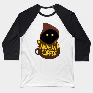 Jawa Java Coffee Star Wars Movie Baseball T-Shirt